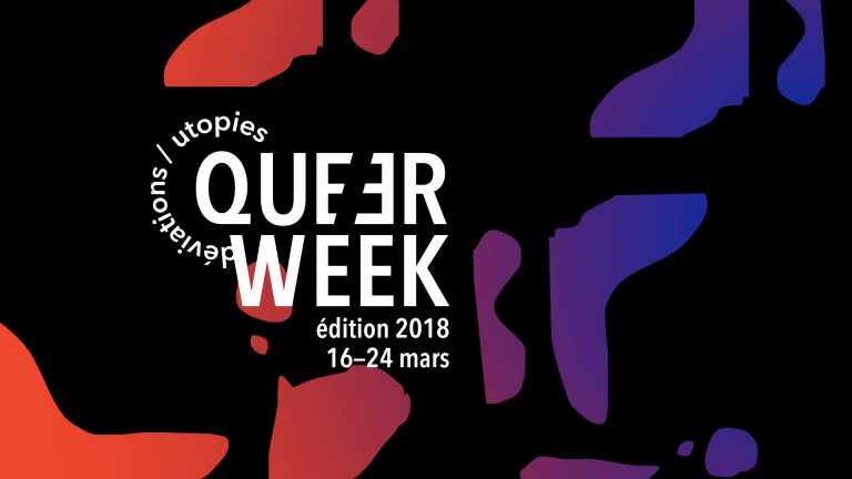 Affiche de la Queer Week