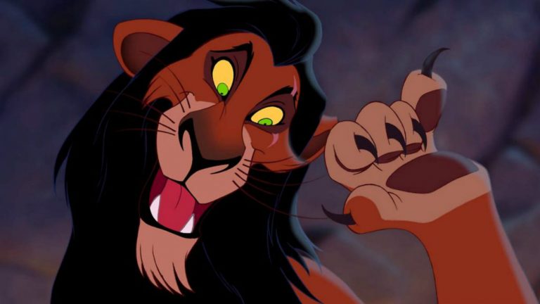 Scar dans « Le Roi Lion »