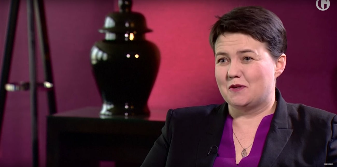 Ruth Davidson - Capture d'écran YouTube / The Guardian