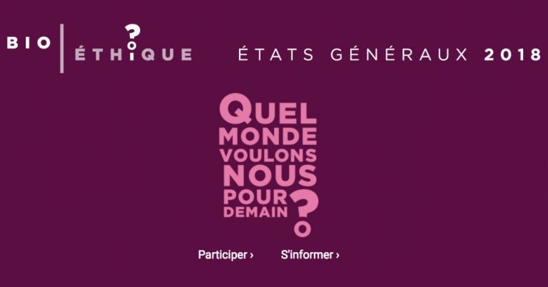 Les États généraux de la bioéthique ont débuté mi-janvier