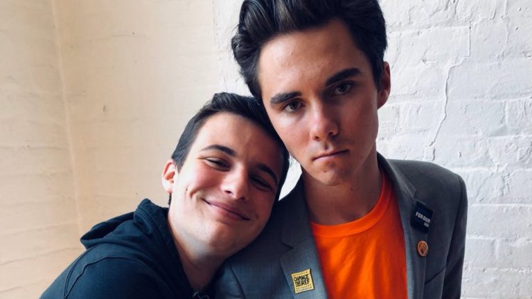 Cameron Kasky et David Hogg / Twitter