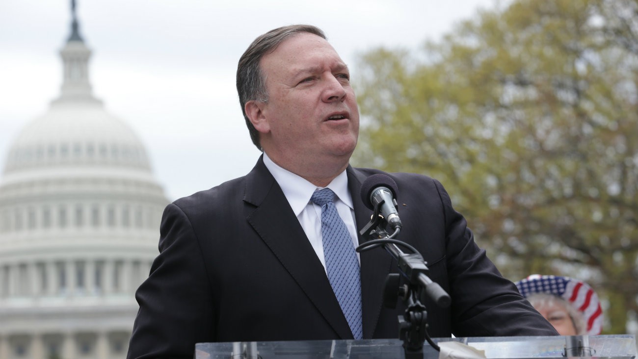 Mike Pompeo, fraîchement nommé à la tête de la diplomatie