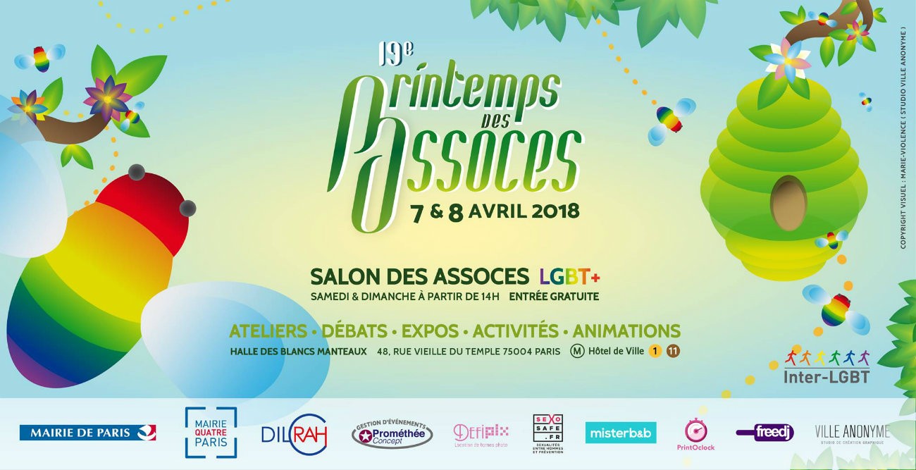 L'affiche du Printemps des Assoces 2018