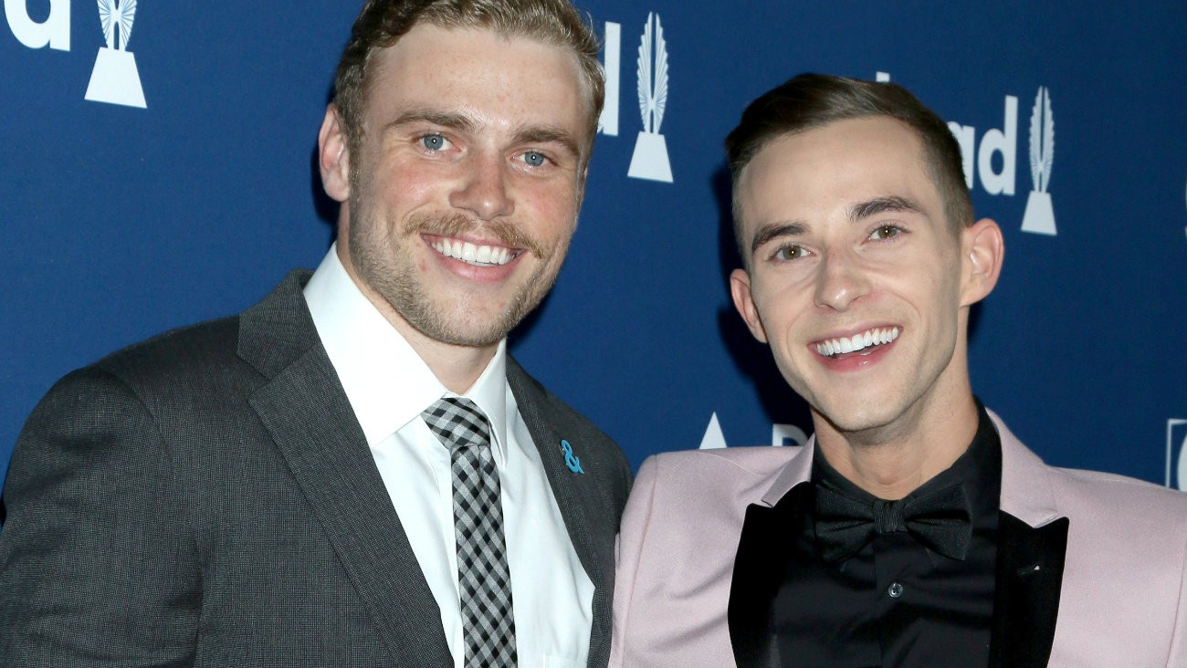 Adam Rippon et Gus Kenworthy aux Glaad Media Awards le 12 avril 2018 - Kathy Hutchins / Shutterstock.com