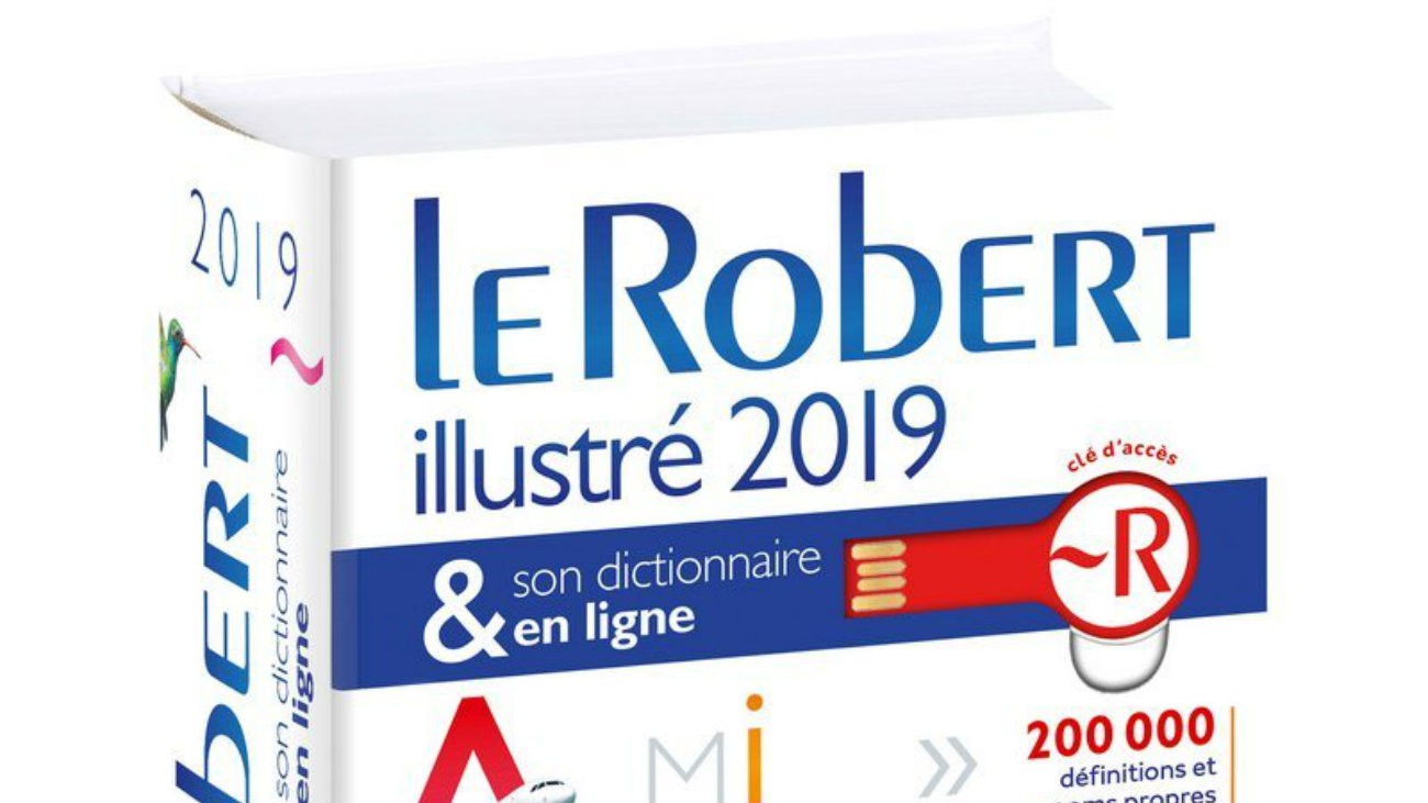 Couverture du Robert 2019