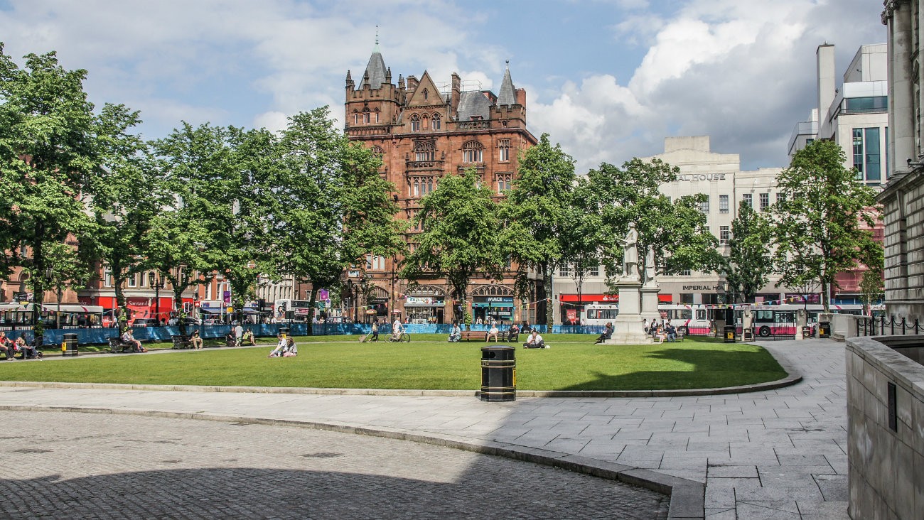 L'hôtel de ville de Belfast en Irlande du Nord