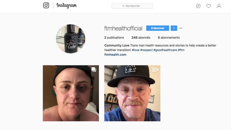 Le compte Instagram @ftmhealthofficial vient d'être lancé par Buck Angel