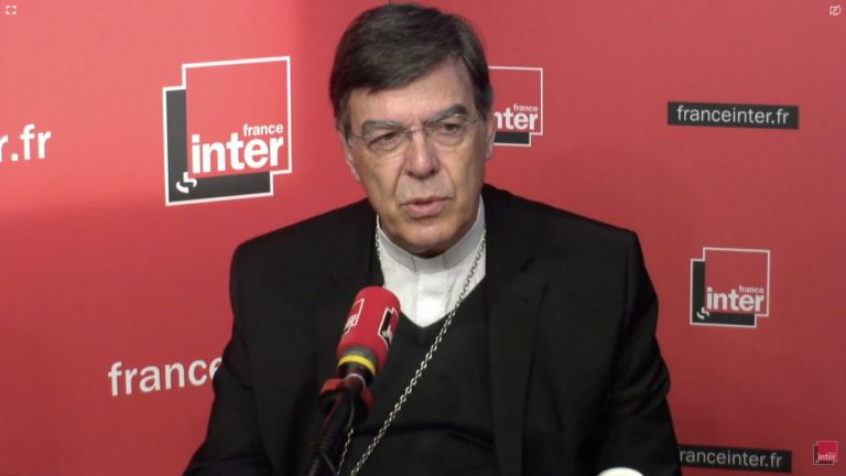 Monseigneur Aupetit, archevêque de Paris, invité de France Inter lundi 7 mai - Capture d'écran YouTube / France Inter