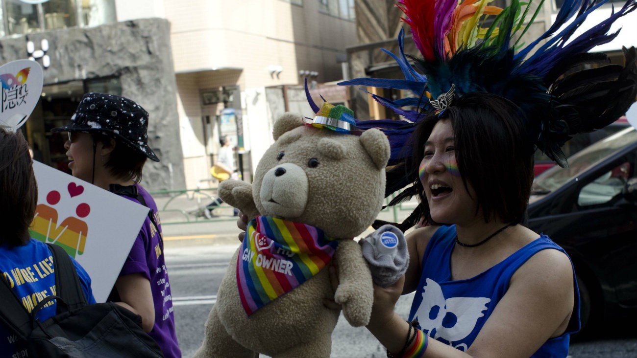 Photo prise lors de la Tokyo Rainbow Pride 2018