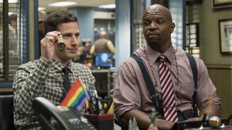 Andy Samberg et Terry Crews dans la saison 5 de « Brooklyn Nine-Nine » - Jordin Althaus / FOX