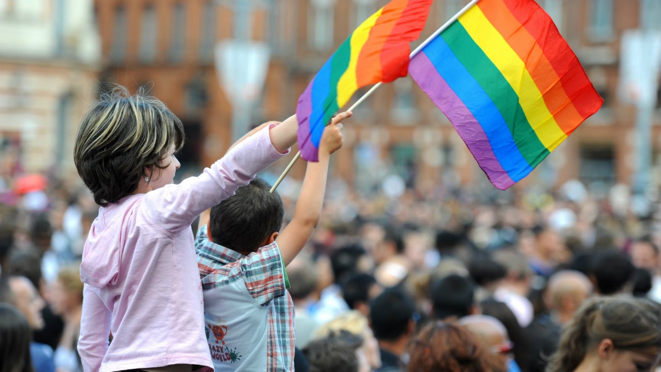 Photo prise lors de la marche des fiertés de Toulouse en 2011 - Guillaume Paumier / Flickr