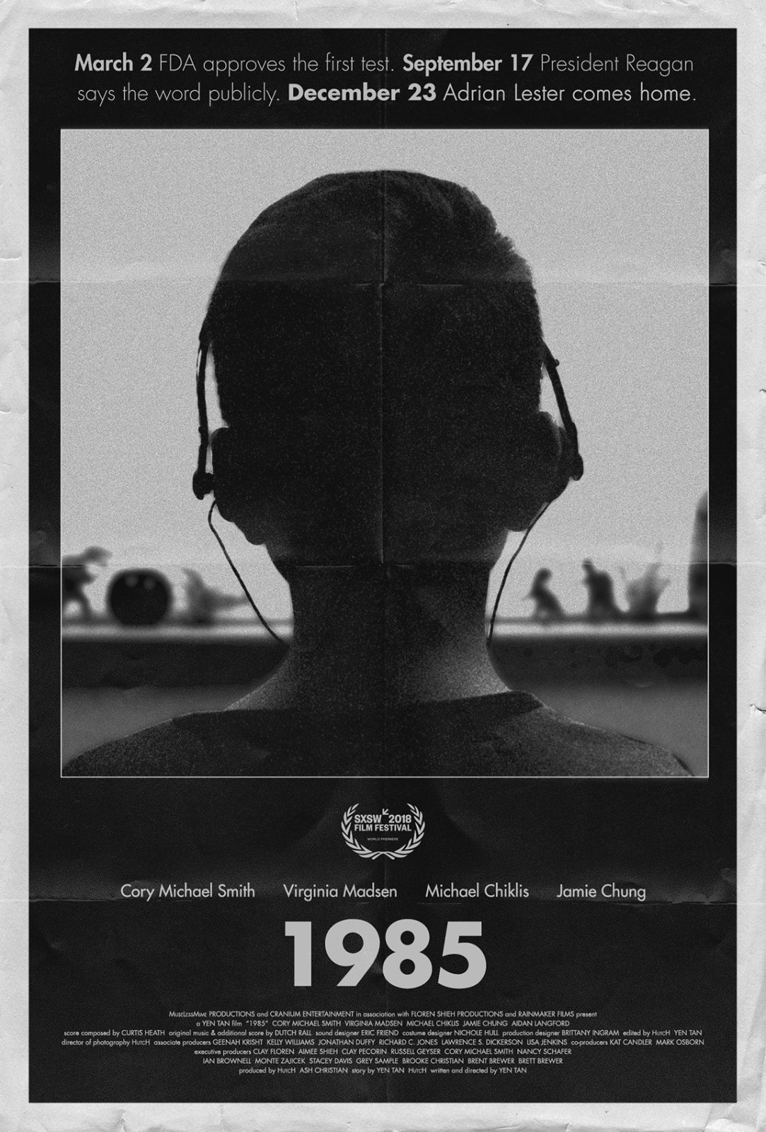 Affiche de « 1985 » de Yen Tan