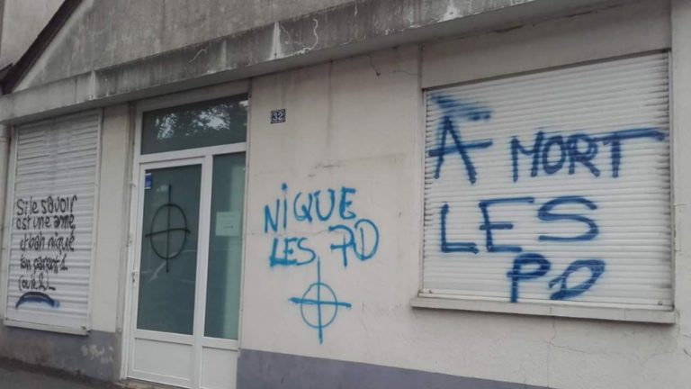 Les insultes homophobes retrouvées sur le Centre LGBT d’Angers