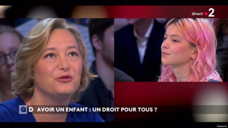 Ludovine de la Rochère face à Fiorella Mennesson - Capture / France 2