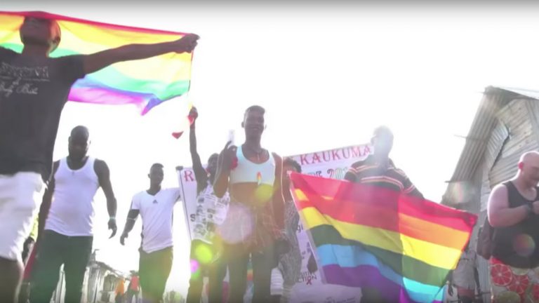 Voici les images de la première Pride à avoir lieu dans un camp de réfugié.e.s