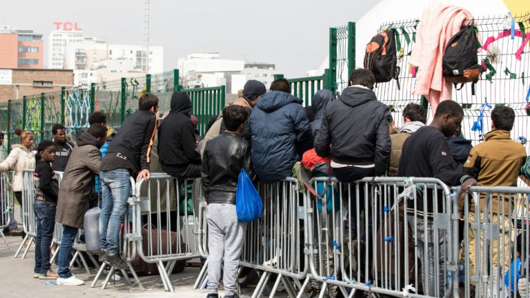 paris migrants vih