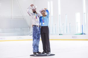 gay games paris 2018 patinage artistique ancienne et nouvelle génération patineurs patineuses médailles prix podium