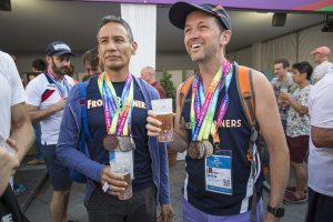 gay games athètes médailes cérémonie clôture