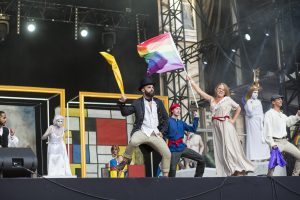 spectacle danse cérémonie cloture gay games paris 2018
