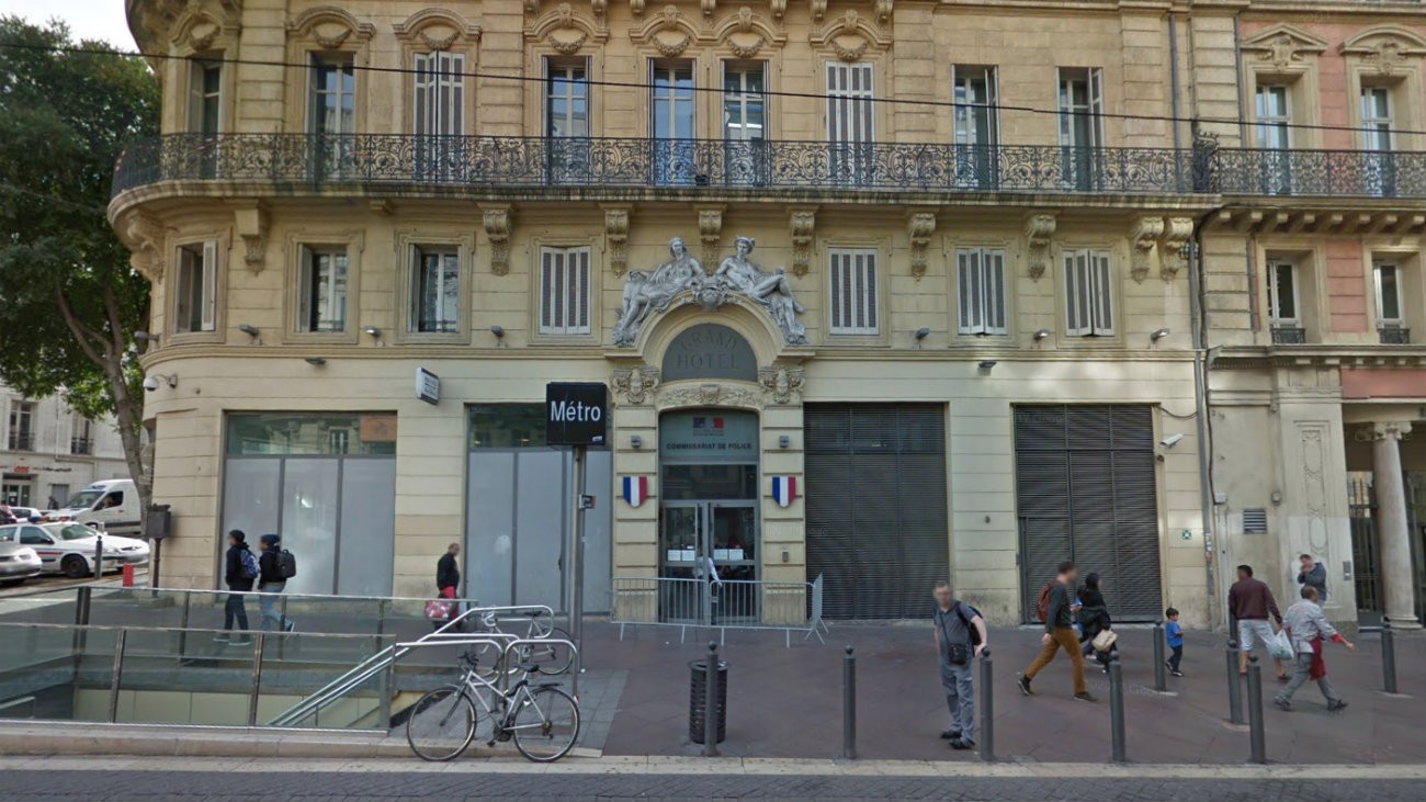 Le commissariat du 1er arrondissement à Marseille