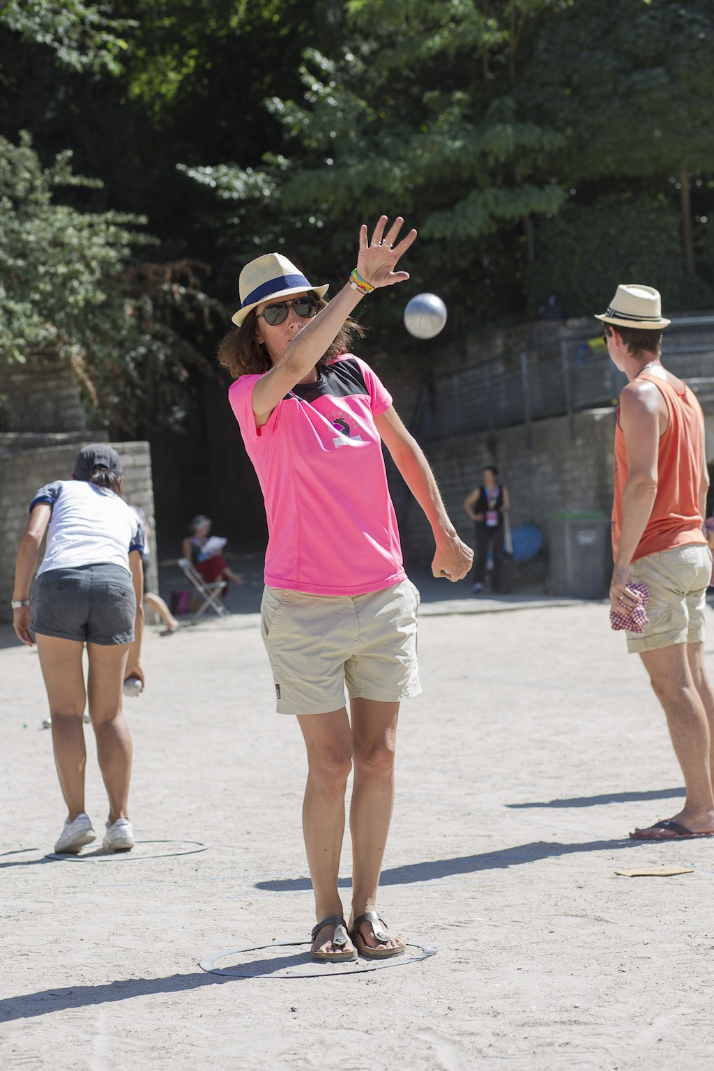 Kat, de l'équipe Rosa Pétanque - Rémy Deluze / Komitid