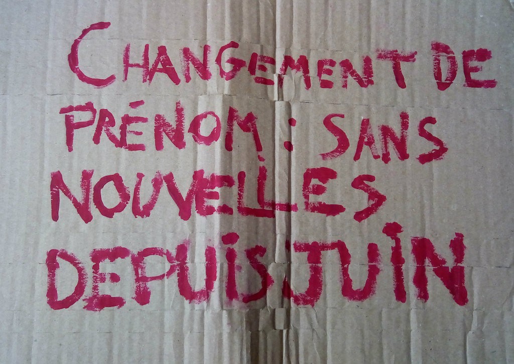 « Changement de prénom : sans nouvelles depuis juin » - Yasmina Cardoze / Komitid