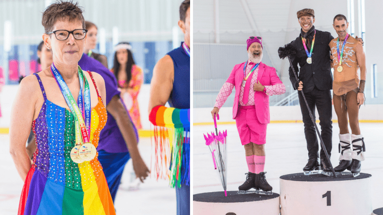 gay games paris 2018 patinage artistique ancienne et nouvelle génération patineurs patineuses