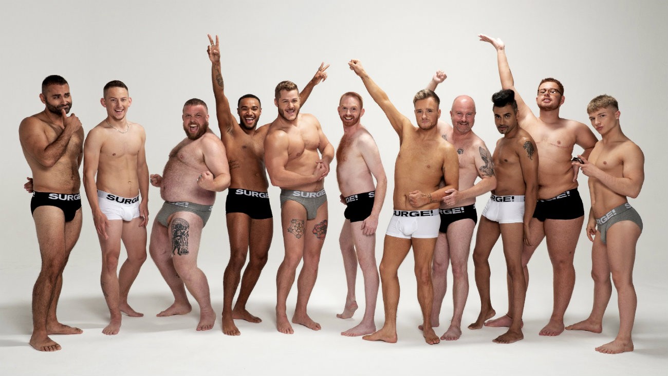 campagne sous vêtements masculins inclusif hommes trans racisés vieux gros body positive représentations diversité