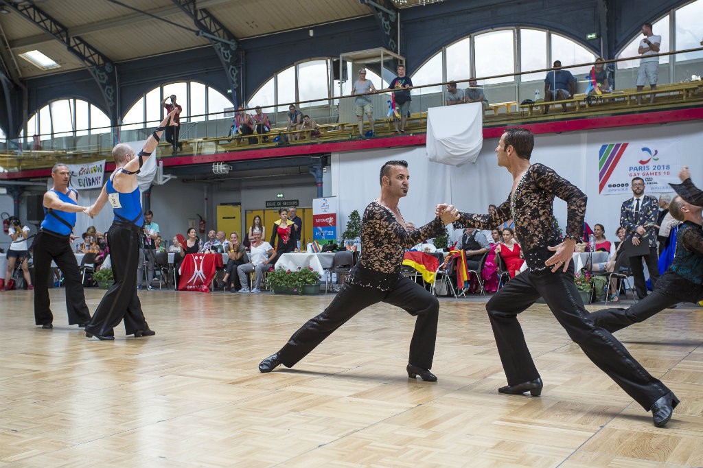 Gay Games danse hommes