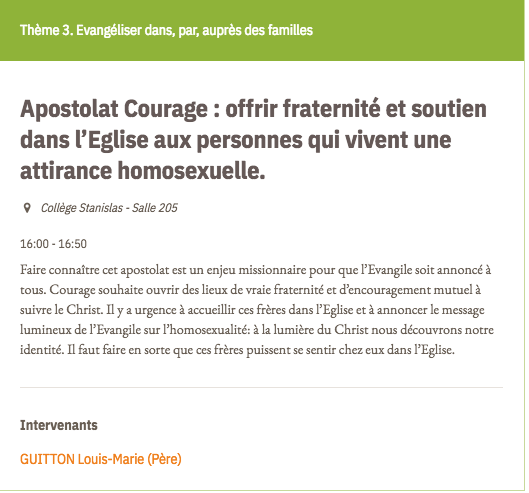 atelier apostolat courage