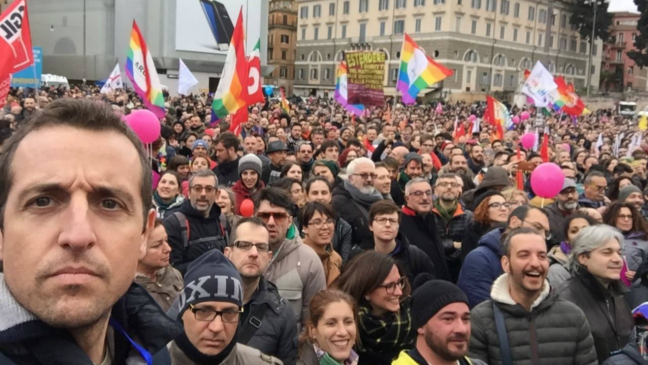 Le militant LGBT+ italien Fabrizio Marrazzo veut créer un parti politique gay