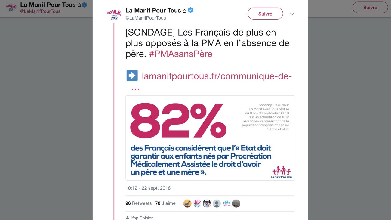 Capture d'écran Twitter @lamanifpourtous