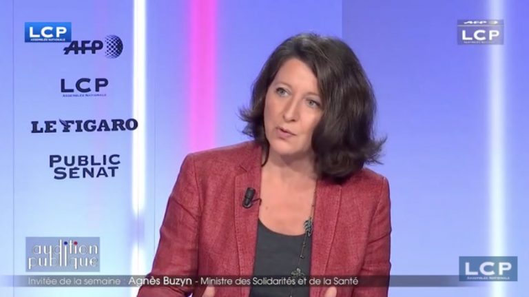 La ministre des Solidarités et de la Santé Agnès Buzyn sur LCP lundi 5 novembre - Capture d'écran / LCP Assemblée nationale