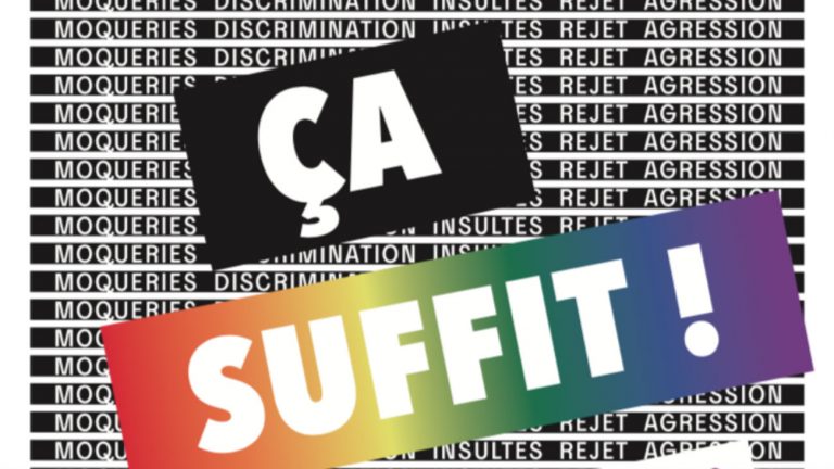 « Ça suffit ! » : capture d'écran de la campagne contre l'homophobie et la transphobie à l'école lancée le 28 janvier 2019.