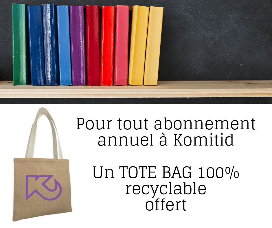 Pour tout abonnement annuel, un tote bag offert