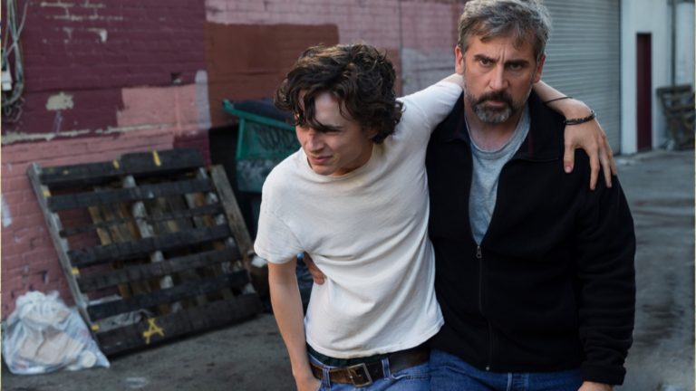 Timothée Chalamet et Steve Carell dans « My Beautiful Boy », de Felix Van Groeningen