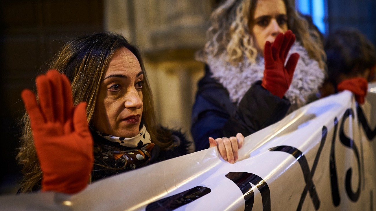 manifestation contre vox espagne