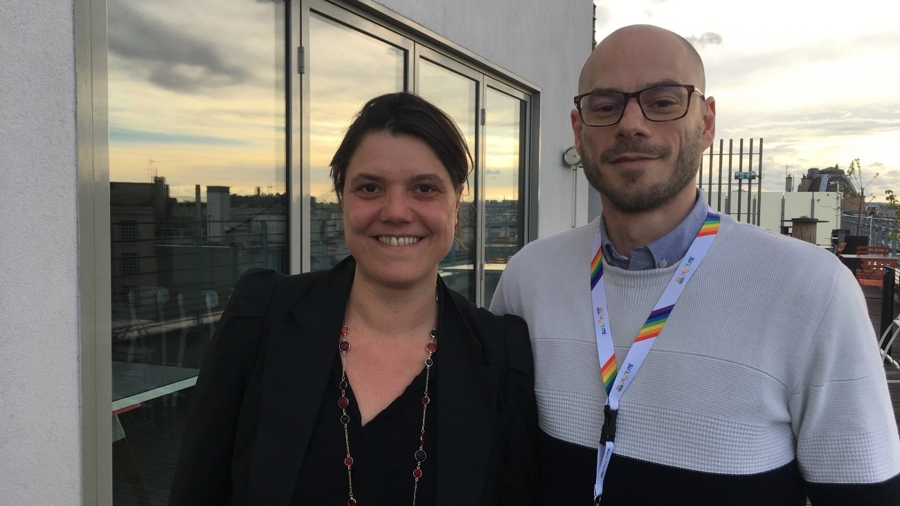 Aurore Carlo et Lionel Henné viennent de lancer le réseau LGBT Égalité au sein de Publicis - Christophe Martet