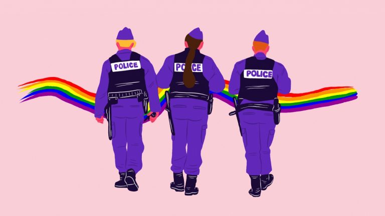 referents LGBTphobies police lucy macaroni
