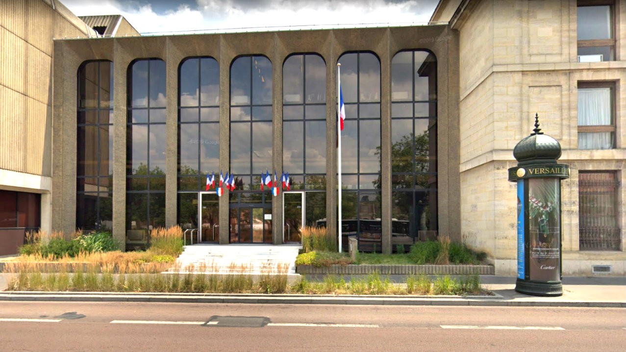 Tribunal de grande instance de Versailles - Capture d'écran Google Street View