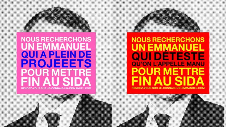 Images extraites de la campagne de Aides en faveur du Fonds mondial