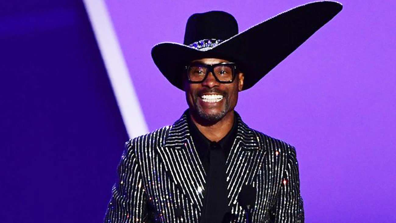 Billy Porter à la cérémonie des Emmy Awards, le 22 septembre, à Los Angeles.