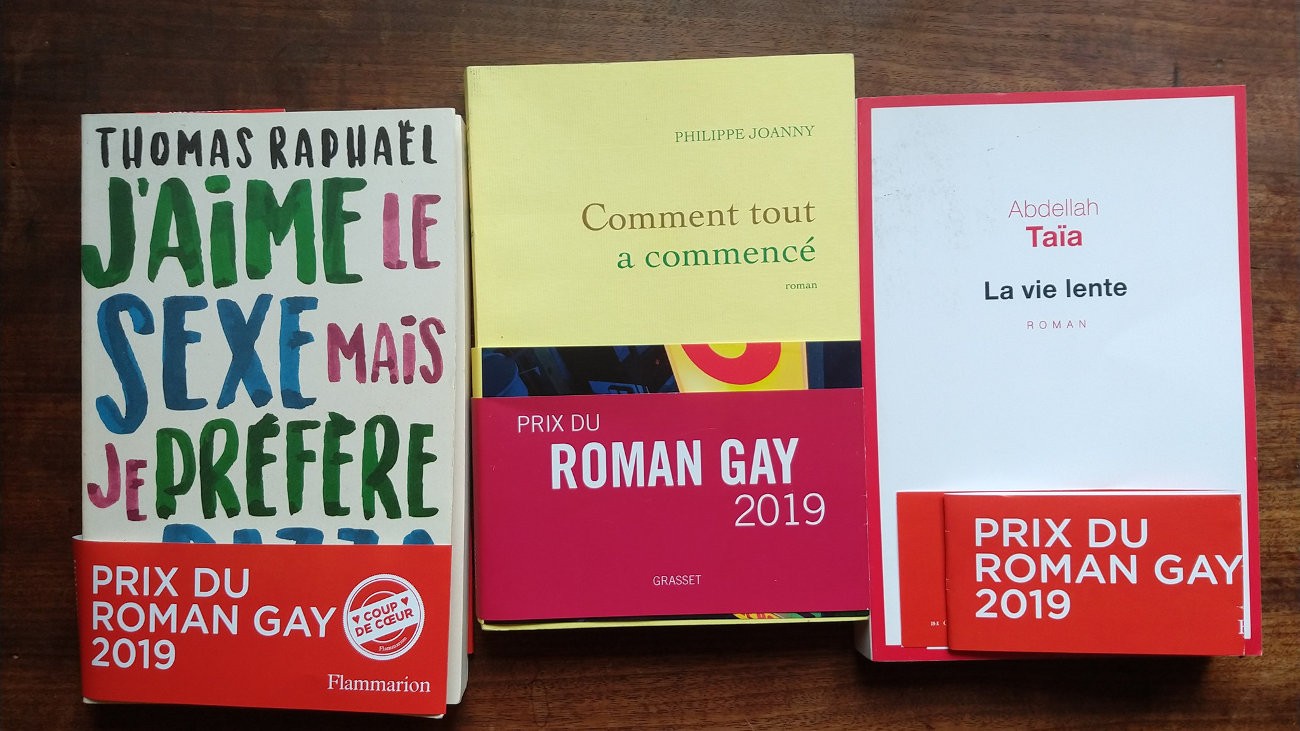 Les lauréats du Prix du roman gay 2019