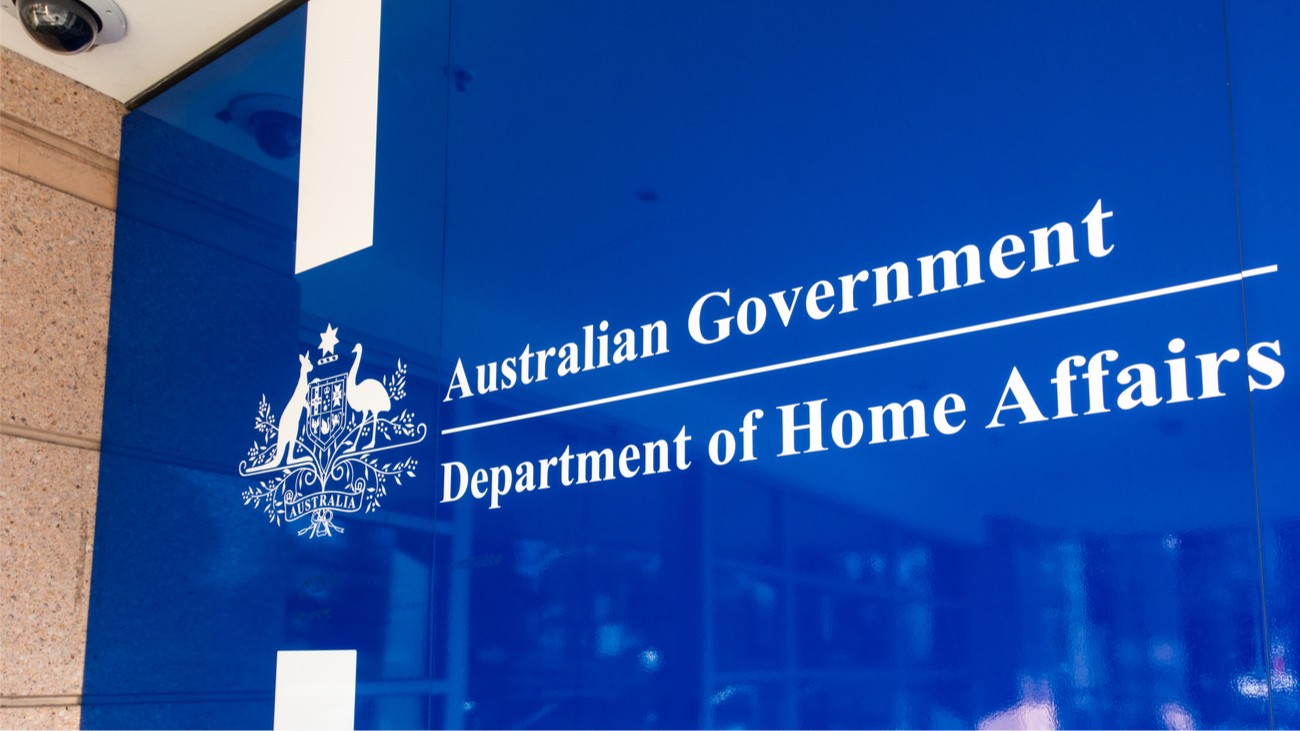 department of home affairs australie