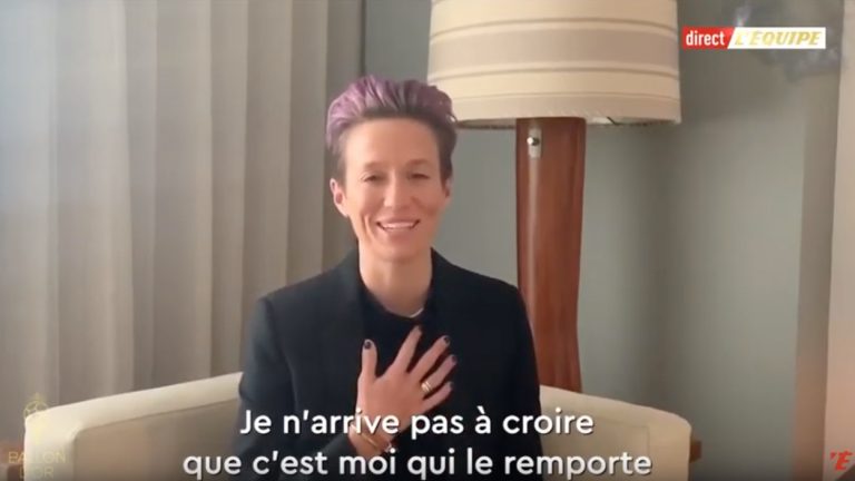 Megan Rapinoe ballon d'or