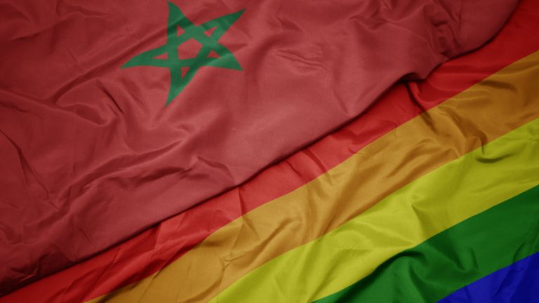 maroc drapeau lgbt