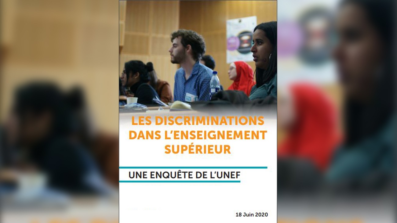 rapport unef discriminations