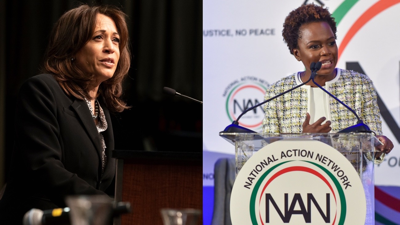 Kamala Harris Karine Jean-Pierre