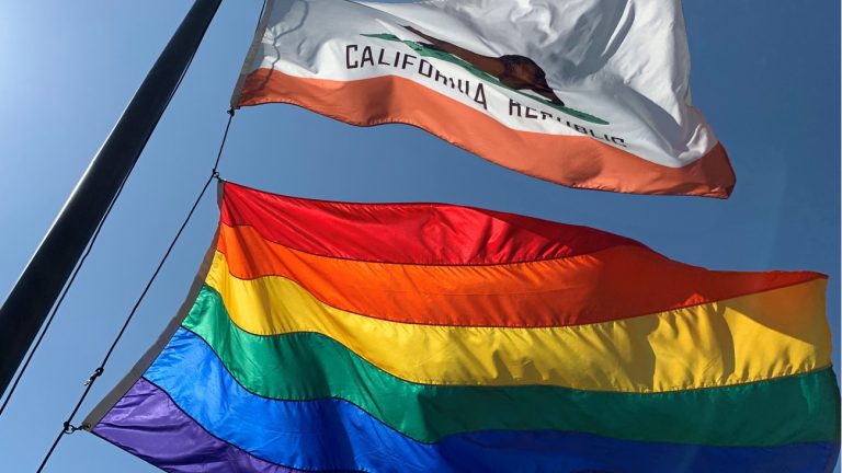 drapeau californie lgbt