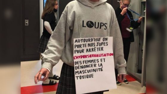 Québec : des garçons en jupes pour lutter contre le sexisme à l’école
